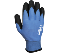 Gant Nylon  avec doublure bouclette et e nduction PVC T.9